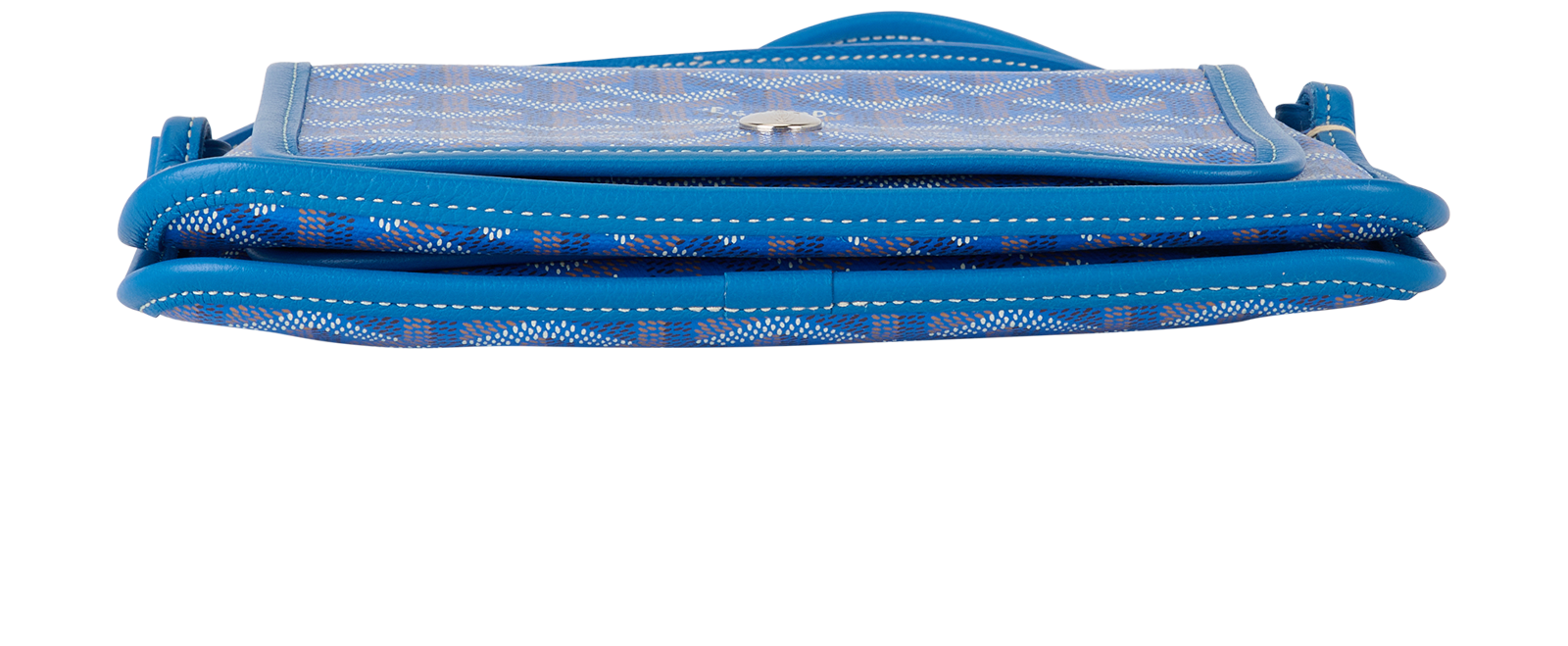 Plumet Wallet, &pound;750, Handbags, Blue, Canvas, Top view